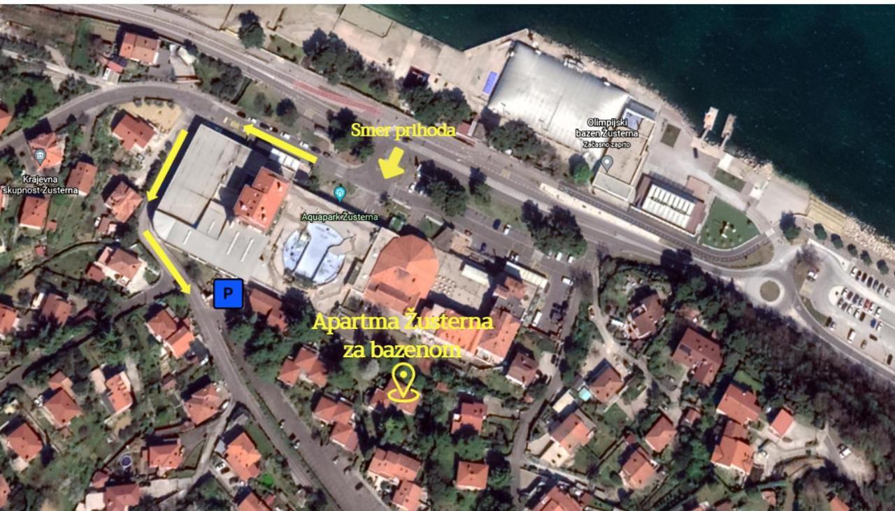 Apartma Zusterna Za Bazenom Koper Bagian luar foto